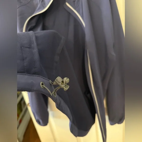 Peter Millar Navy Crown Sport Rain jacket / Windbreaker LIKE NEW - Picture 9 of 12